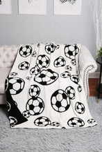 Load image into Gallery viewer, Jcl4327 Black Throw Blankets
