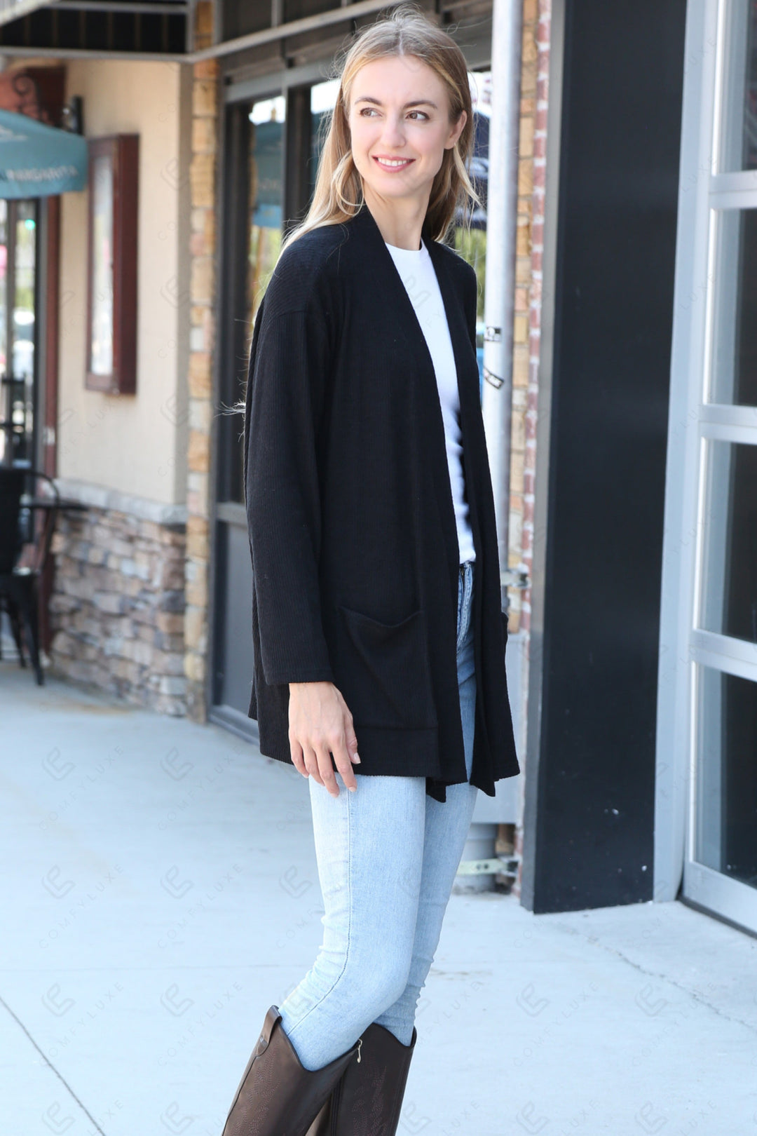 SOLID COLOR CARDIGAN APPAREL