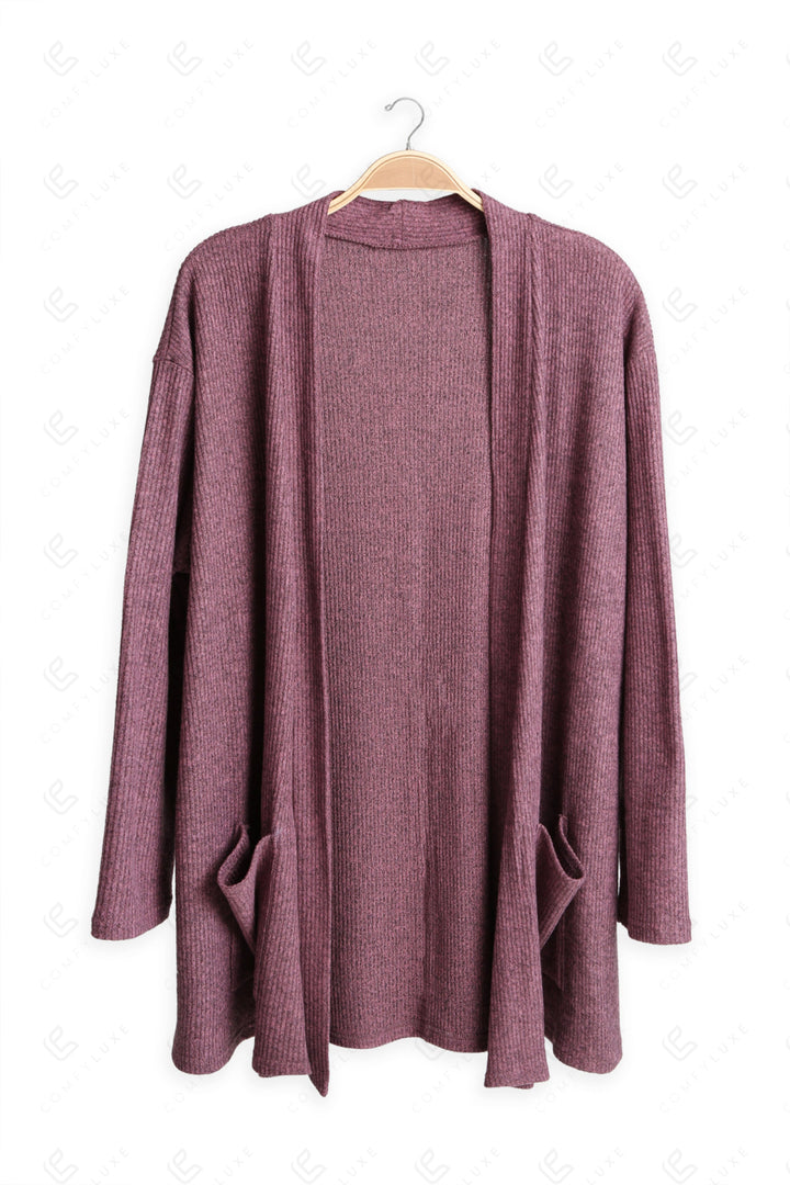 SOLID COLOR CARDIGAN APPAREL