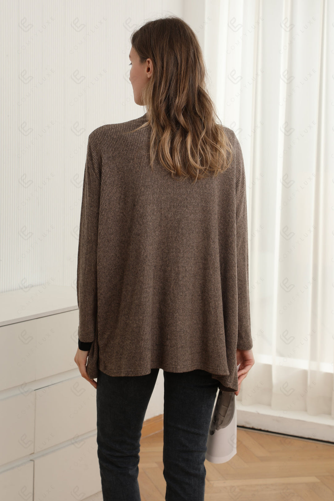 SOLID COLOR CARDIGAN APPAREL