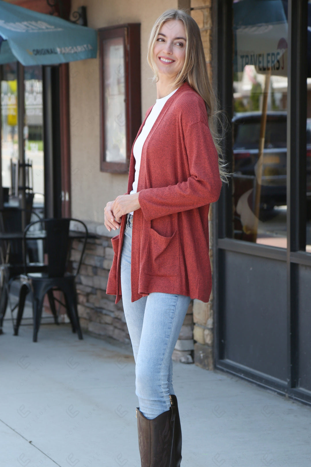SOLID COLOR CARDIGAN APPAREL