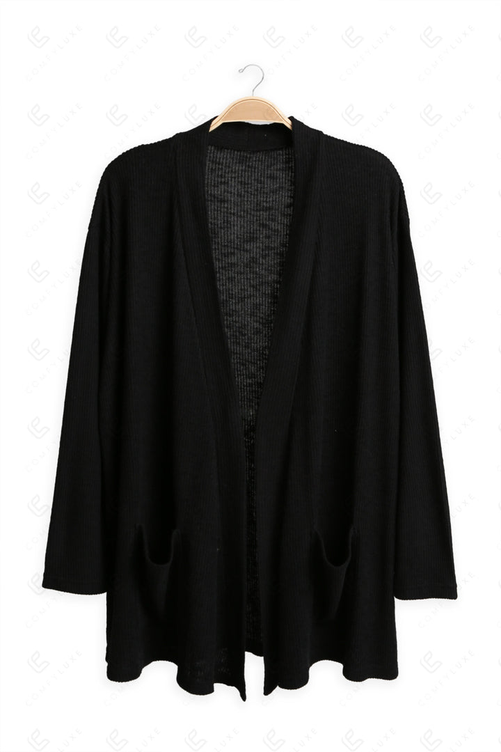 SOLID COLOR CARDIGAN APPAREL