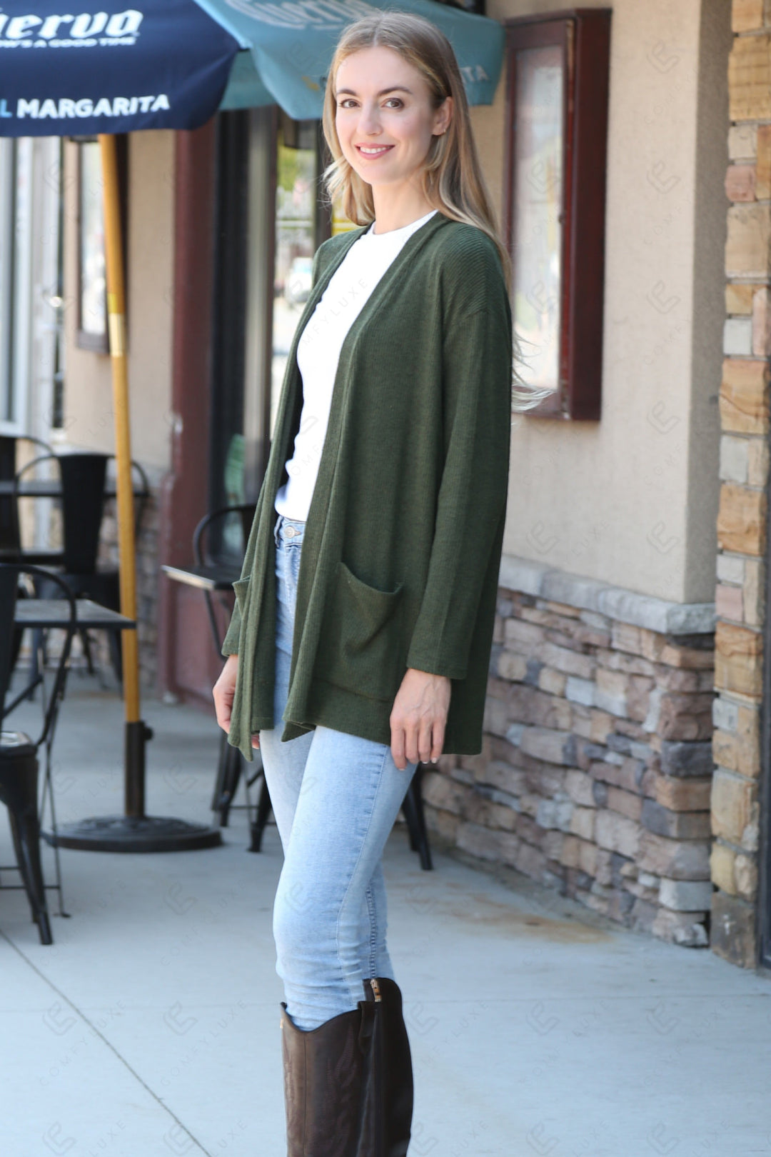 SOLID COLOR CARDIGAN APPAREL