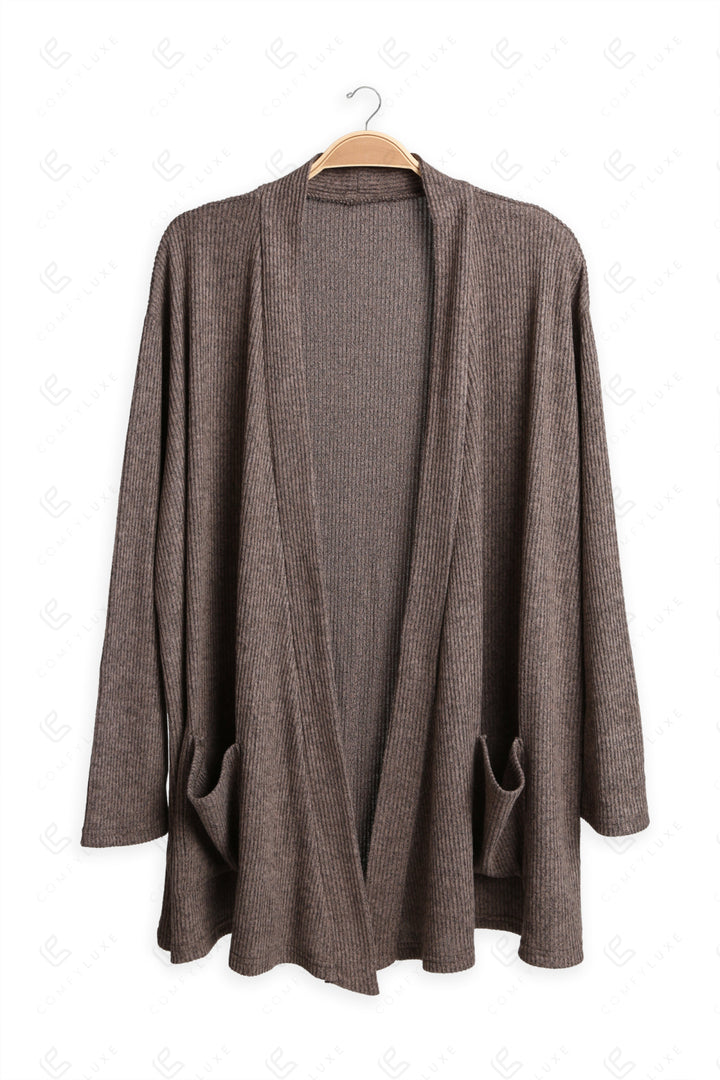 SOLID COLOR CARDIGAN APPAREL