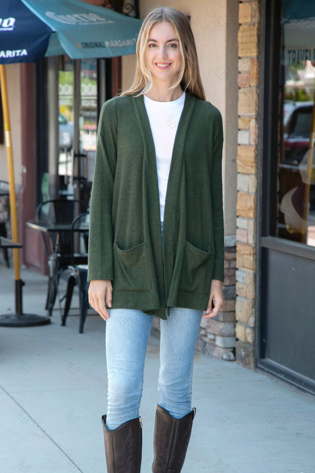 SOLID COLOR CARDIGAN APPAREL