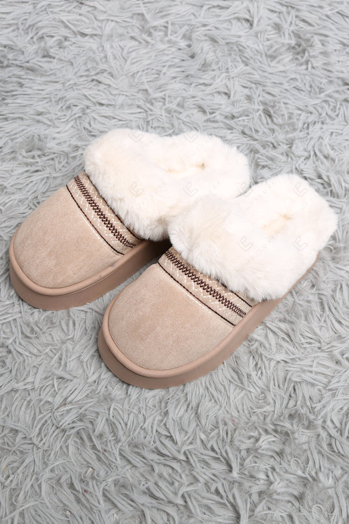 SOLID COLOR &amp; GEOMETRIC PATTERN MULE SLIPPERS SLIPPERS/SLIDES