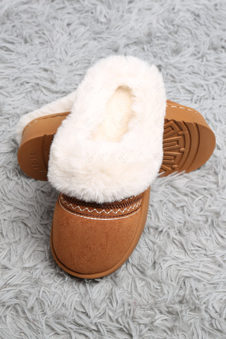 SOLID COLOR &amp; GEOMETRIC PATTERN MULE SLIPPERS SLIPPERS/SLIDES