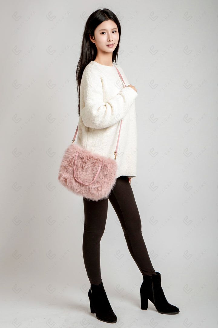 SOLID COLOR HANDBAG BAGS