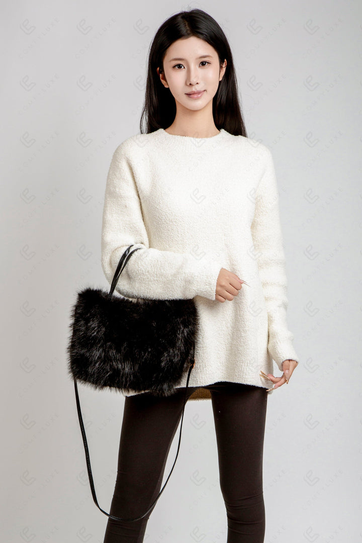 SOLID COLOR HANDBAG BAGS