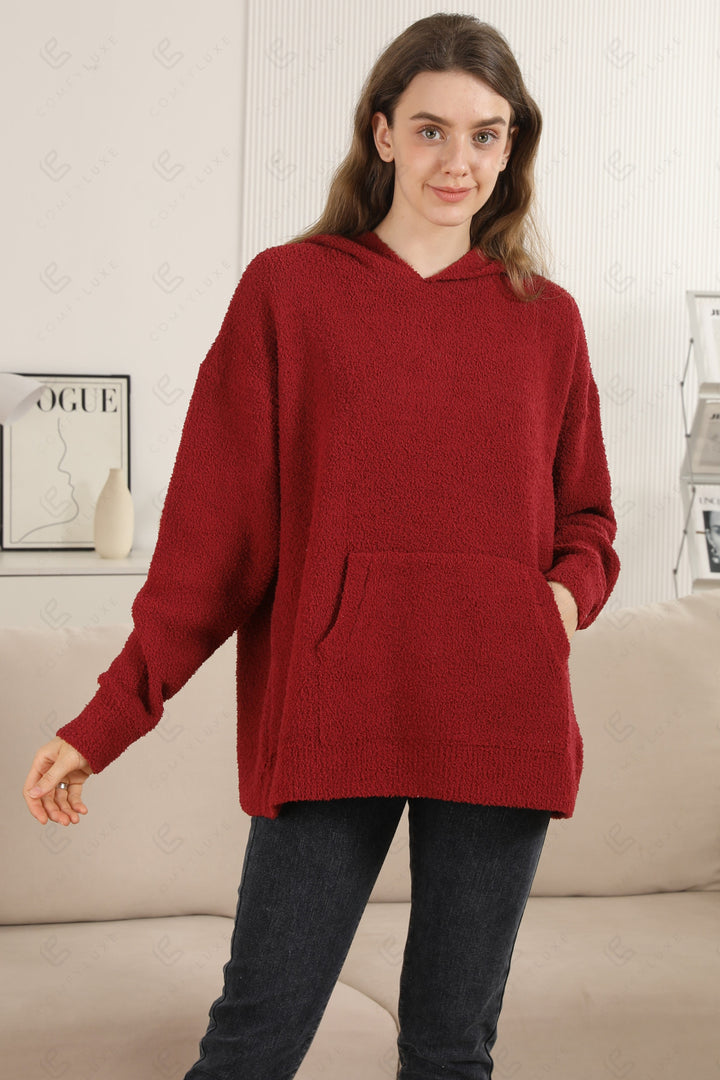 SOLID COLOR HOODIE APPAREL