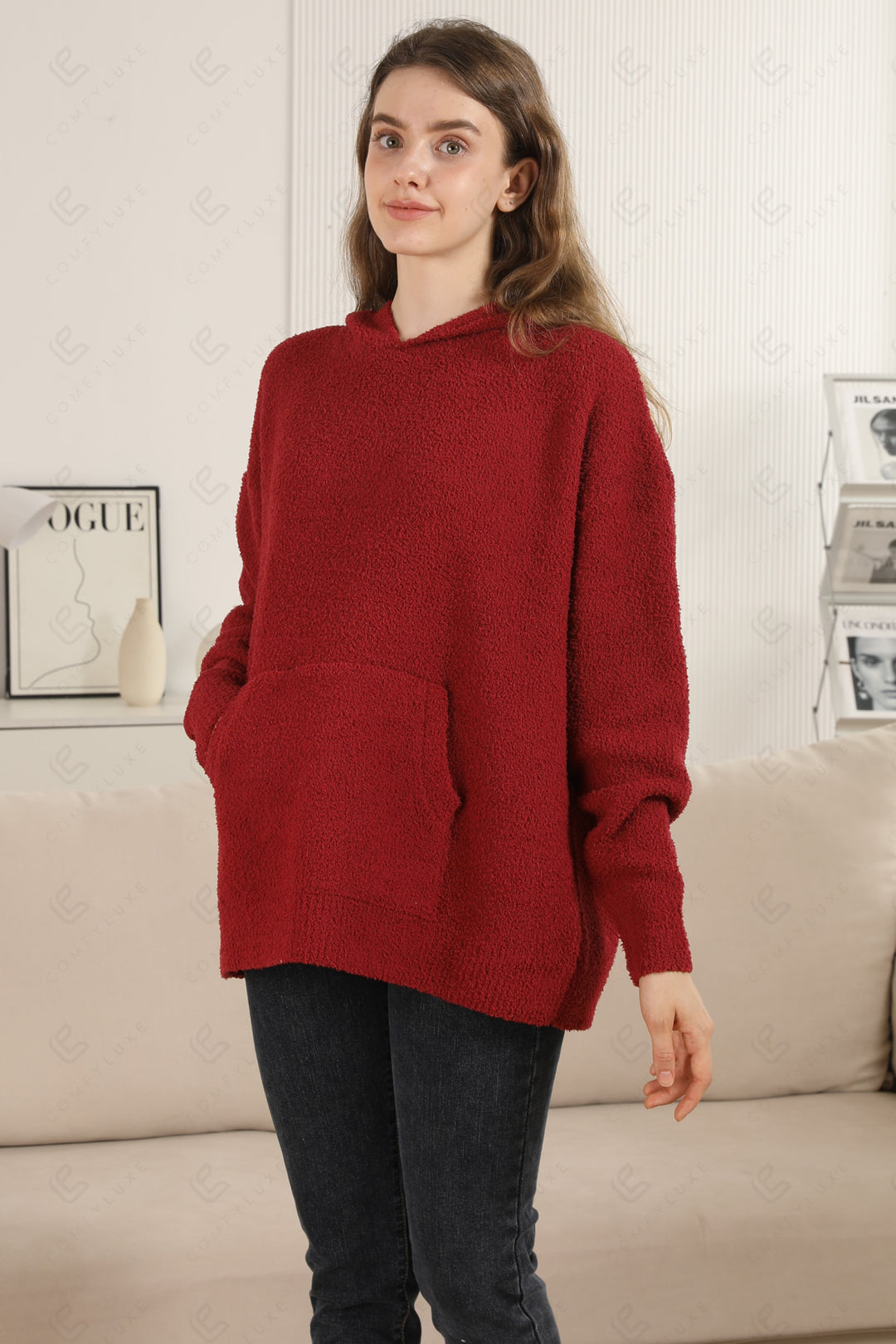 SOLID COLOR HOODIE APPAREL