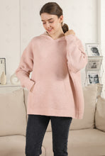 Load image into Gallery viewer, SOLID COLOR HOODIE PINK APPAREL
