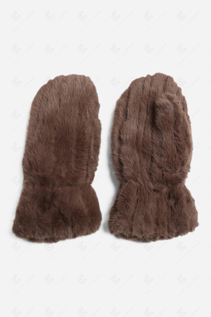 SOLID COLOR MITTENS GLOVES