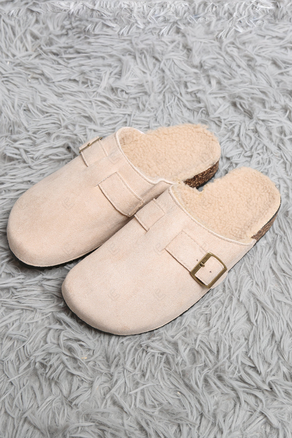 SOLID COLOR MULE SLIPPERS SLIPPERS/SLIDES