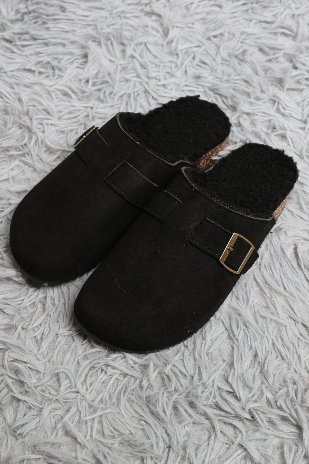 SOLID COLOR MULE SLIPPERS SLIPPERS/SLIDES