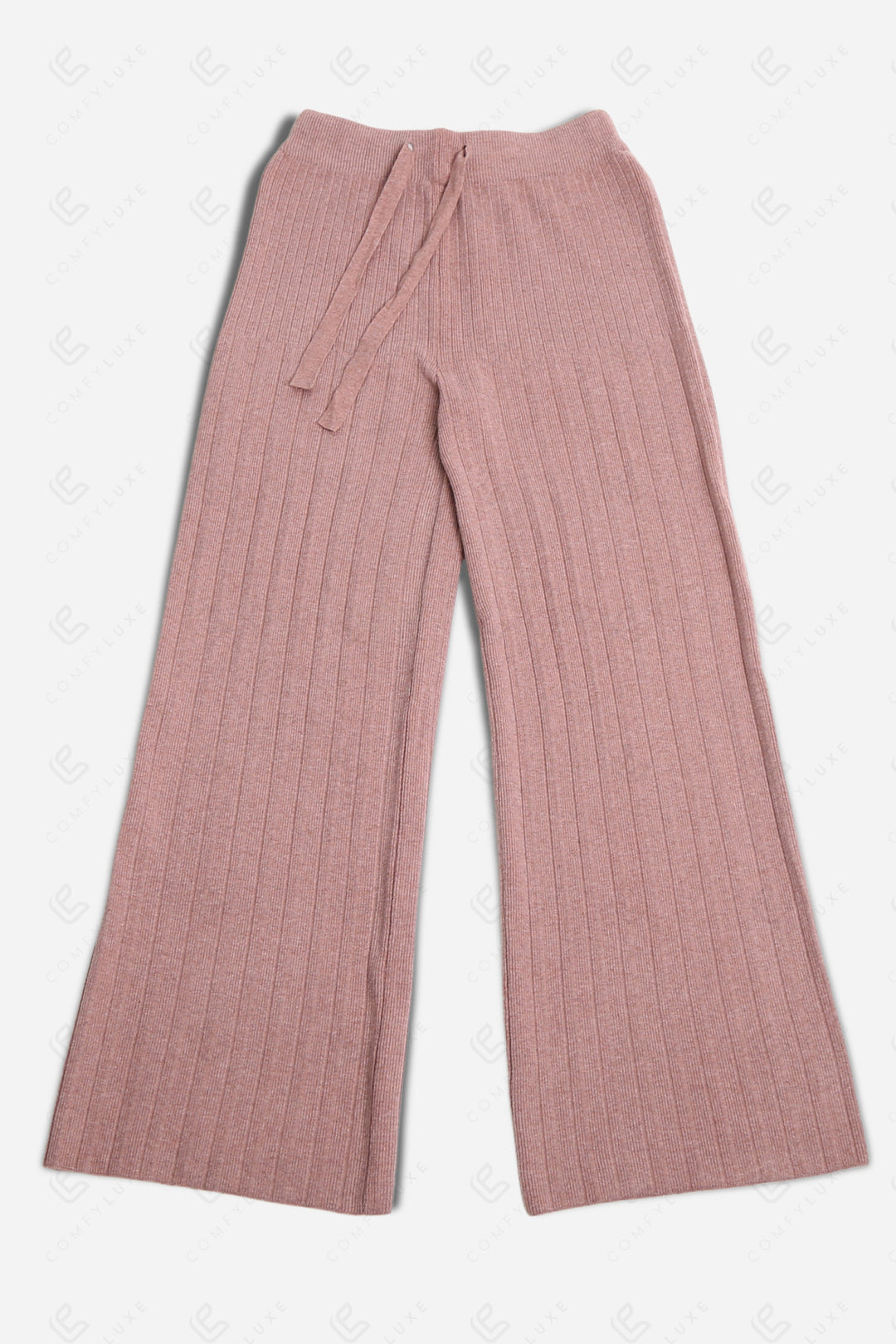 SOLID COLOR PANTS PINK APPAREL