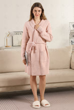 Load image into Gallery viewer, SOLID COLOR ROBE PINK APPAREL
