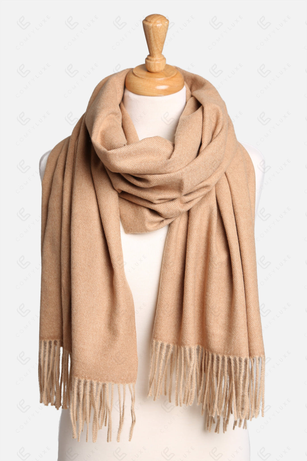 Js2402 Camel Scarves