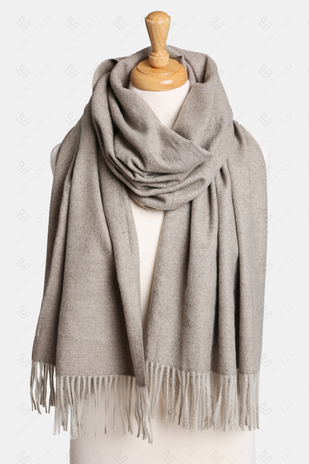 Js2402 Gray Scarves