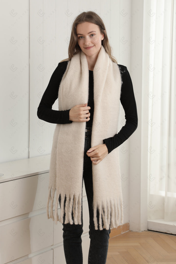 SOLID COLOR SCARF SCARVES
