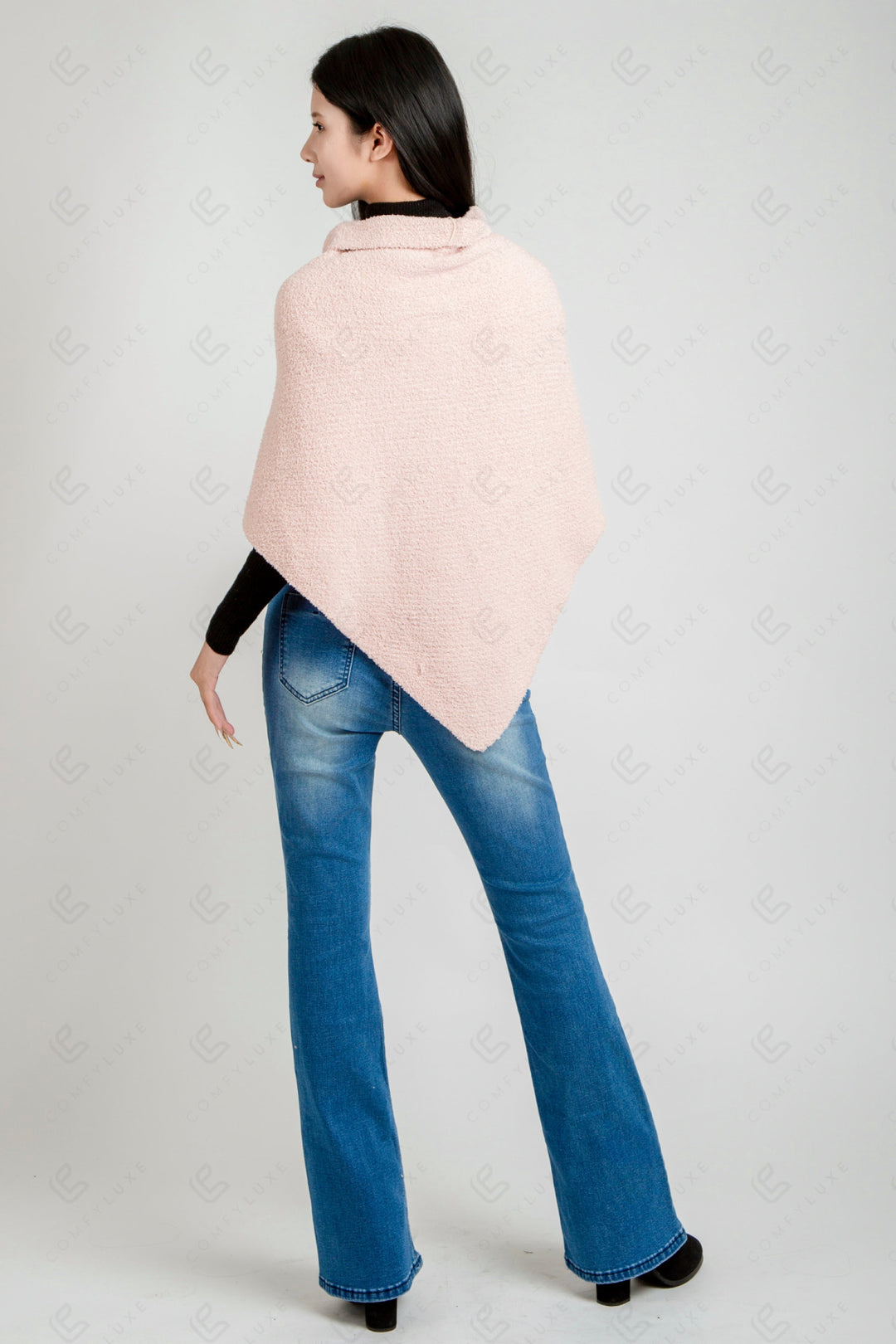 SOLID COLOR SHAWL APPAREL