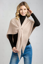 Load image into Gallery viewer, SOLID COLOR SHAWL BEIGE APPAREL
