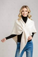 Load image into Gallery viewer, SOLID COLOR SHAWL IVORY APPAREL

