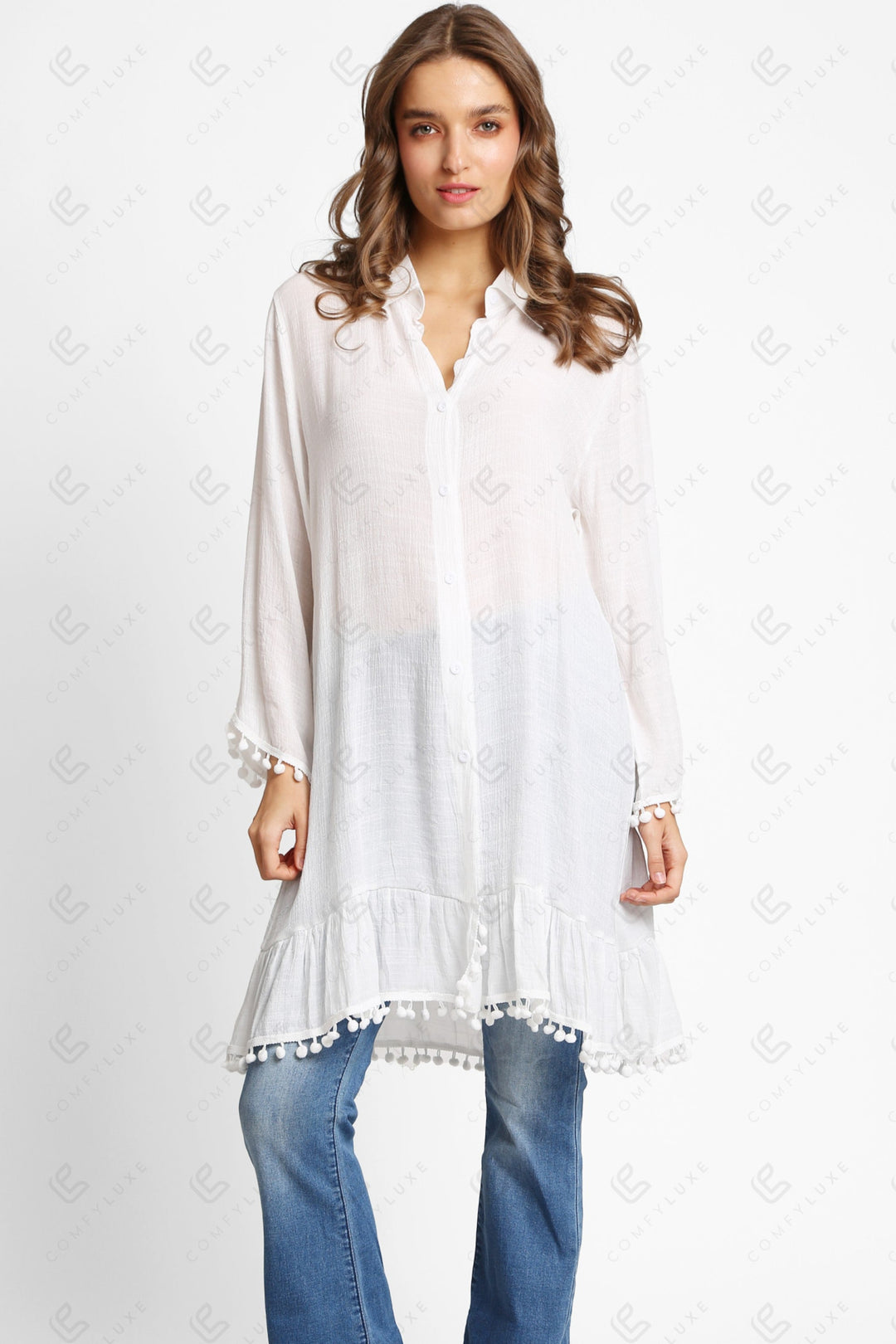 JP6054 WHITE APPAREL