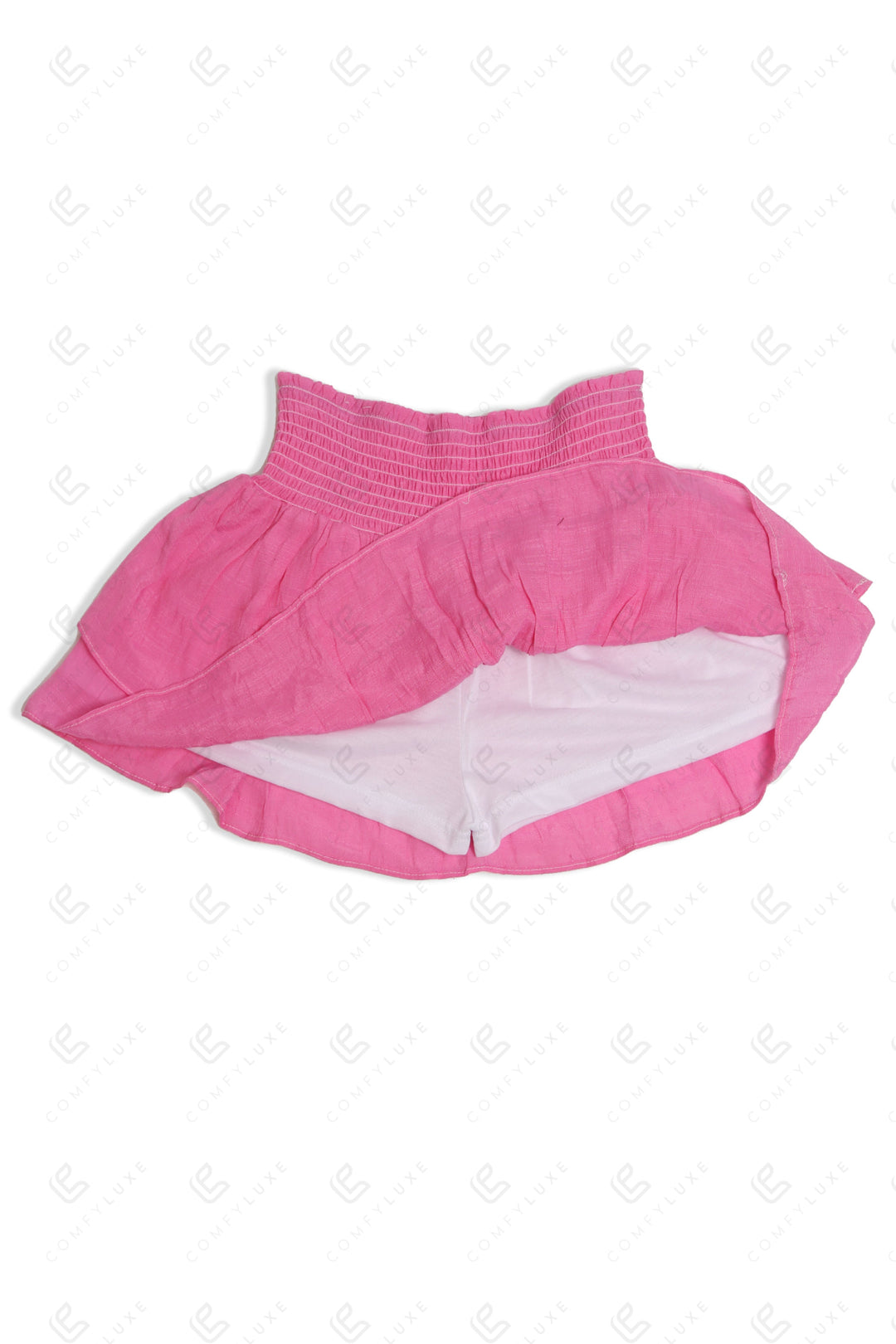 SOLID COLOR MINI SKIRT APPAREL