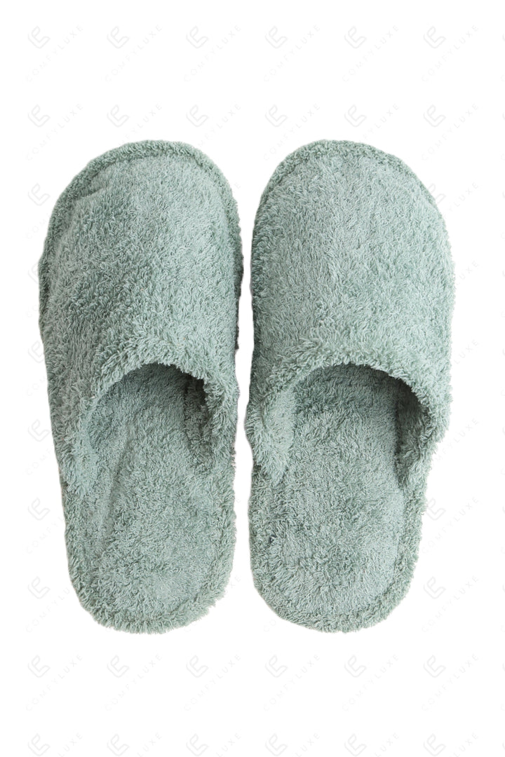 SOLID COLOR SLIPPERS MINT / M/L SLIPPERS/SLIDES