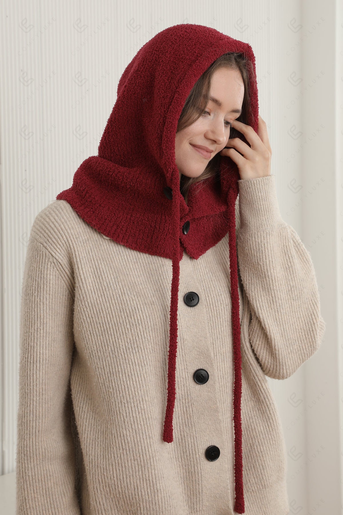 SOLID COLOR SNOOD SCARVES