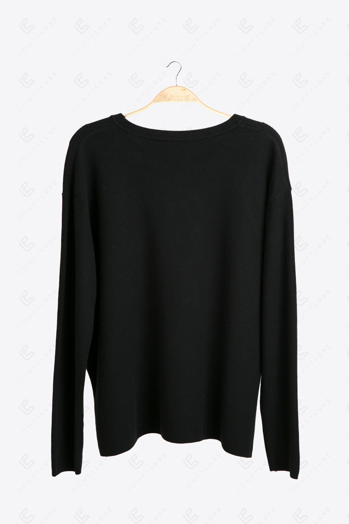 SOLID COLOR SWEATER APPAREL