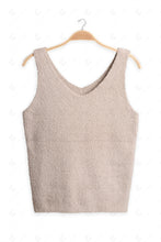 Load image into Gallery viewer, SOLID COLOR TANK TOP BEIGE / M/L APPAREL
