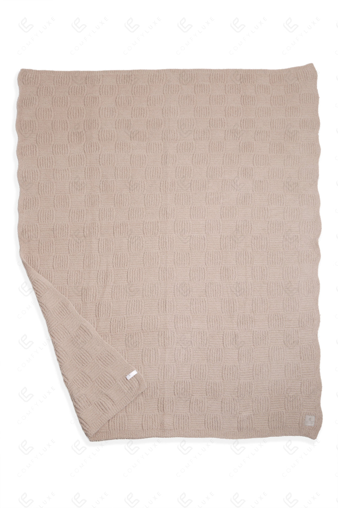 Jcl6018 Beige Throw Blankets