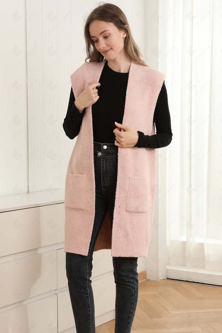 SOLID COLOR VEST APPAREL