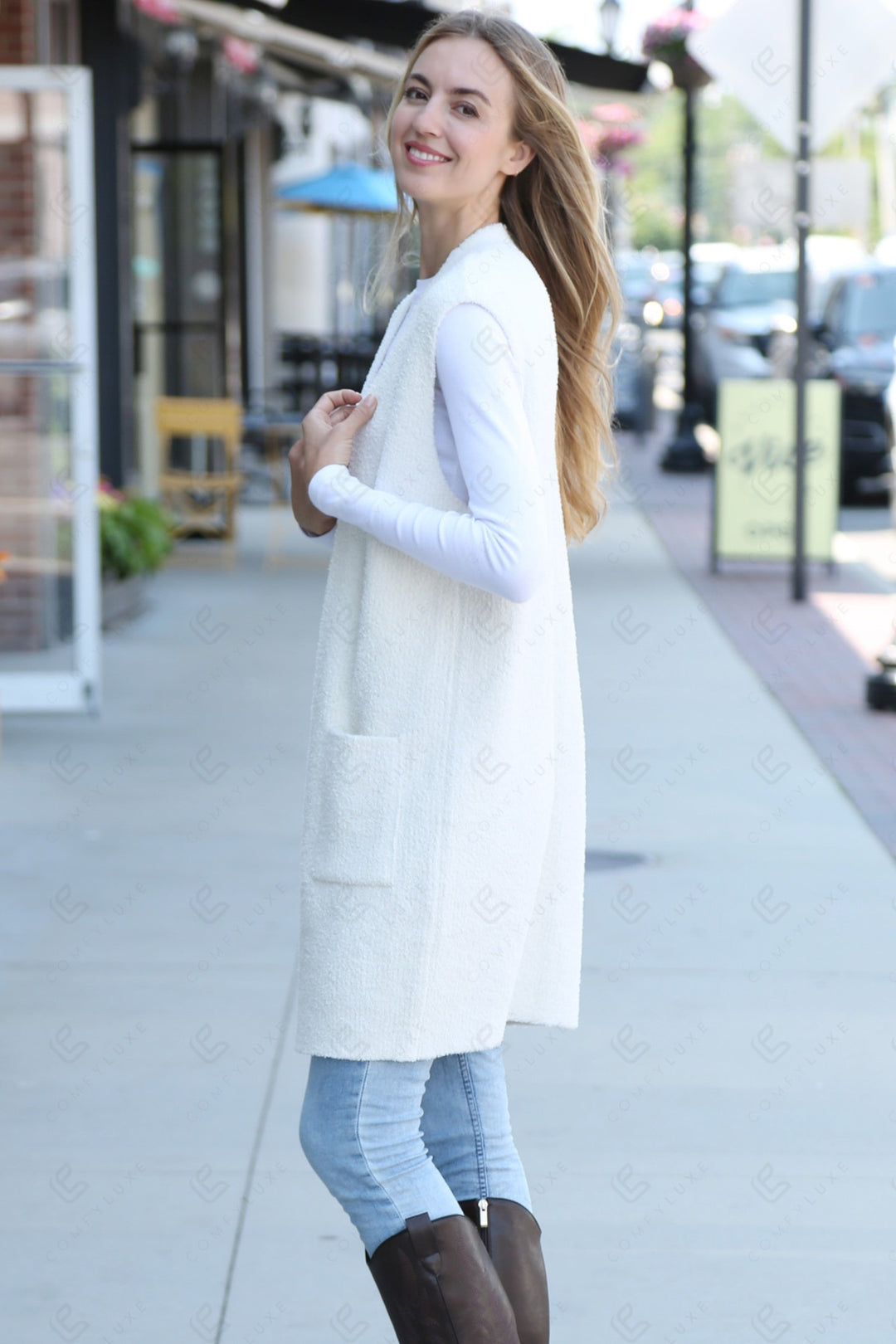SOLID COLOR VEST APPAREL