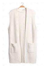Load image into Gallery viewer, SOLID COLOR VEST IVORY APPAREL
