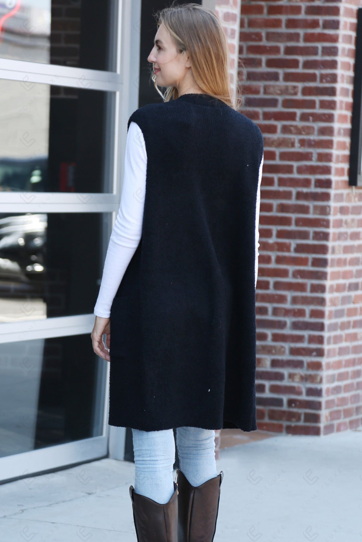 SOLID COLOR VEST APPAREL