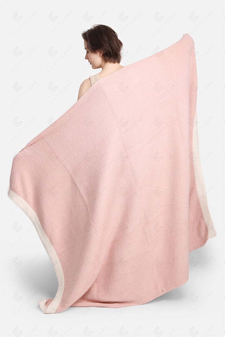 Jcl1011 Pink Throw Blankets