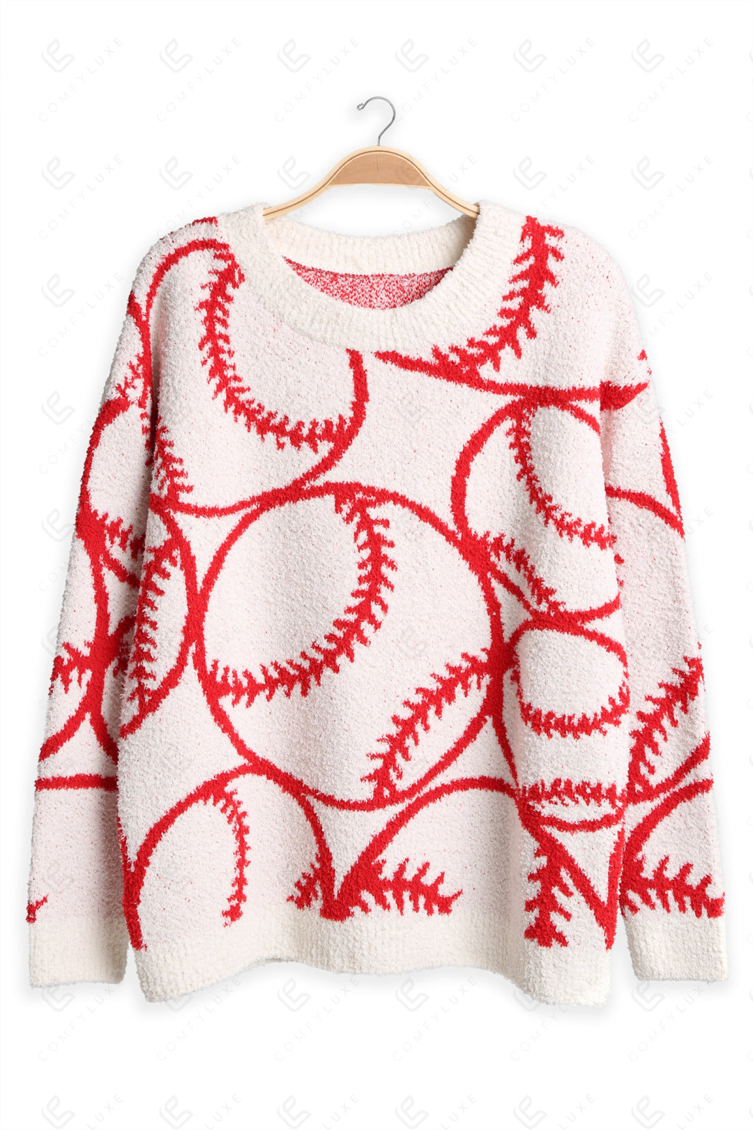 SPORTS PATTERN SWEATER BASEBALL APPAREL