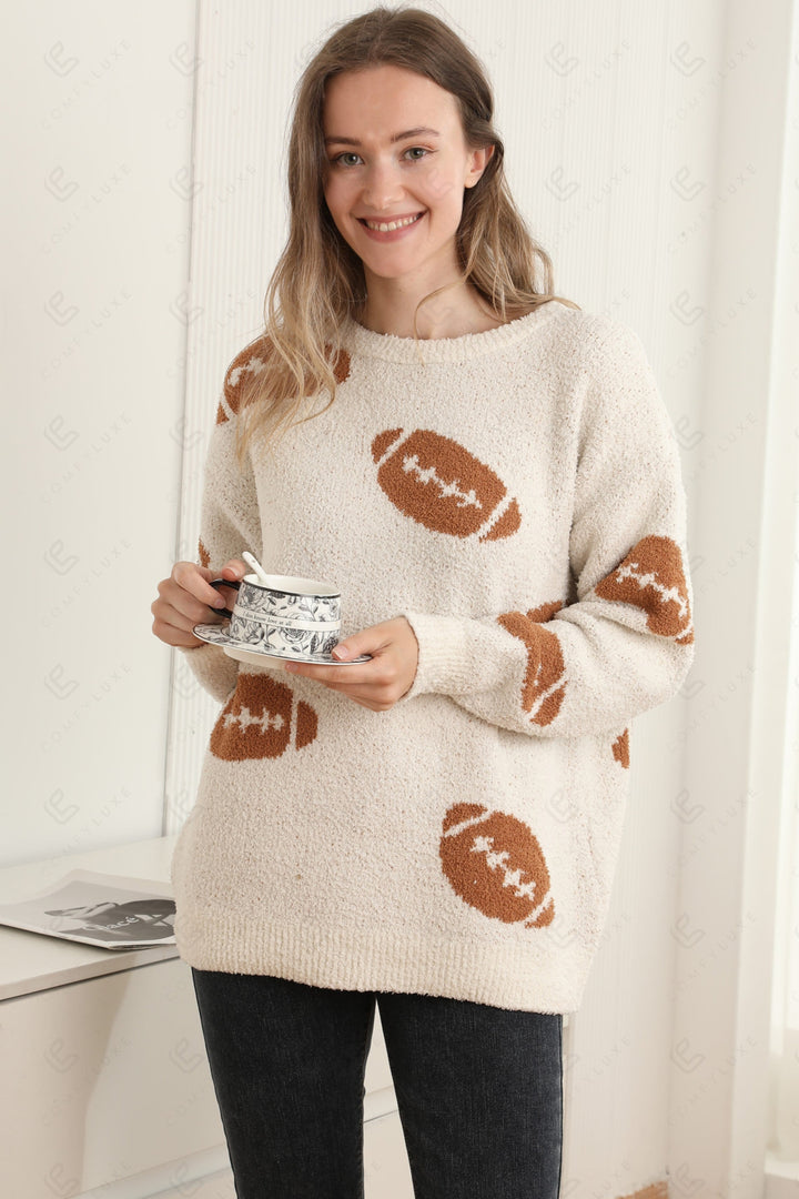SPORTS PATTERN SWEATER APPAREL