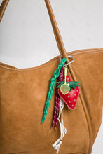 Load image into Gallery viewer, STRAWBERRY KEYCHAIN/BAG CHARM KEYCHAINS
