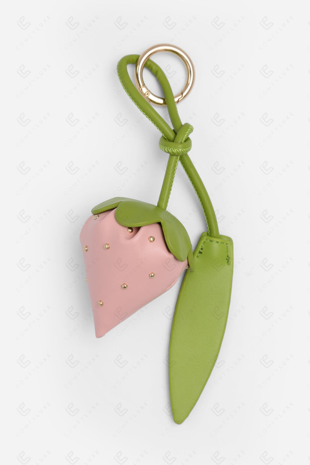 STRAWBERRY KEYCHAIN/BAG CHARM PINK KEYCHAINS