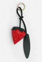Load image into Gallery viewer, STRAWBERRY KEYCHAIN/BAG CHARM RED KEYCHAINS
