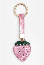Load image into Gallery viewer, STRAWYBERRY KEYCHAIN/BAG CHARM PINK KEYCHAINS
