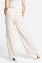 Load image into Gallery viewer, STRIPED PATTERN PANTS BEIGE APPAREL
