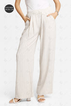 Load image into Gallery viewer, STRIPED PATTERN PANTS BEIGE APPAREL
