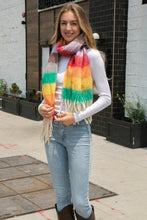 Load image into Gallery viewer, STRIPED PATTERN SCARF SCARVES
