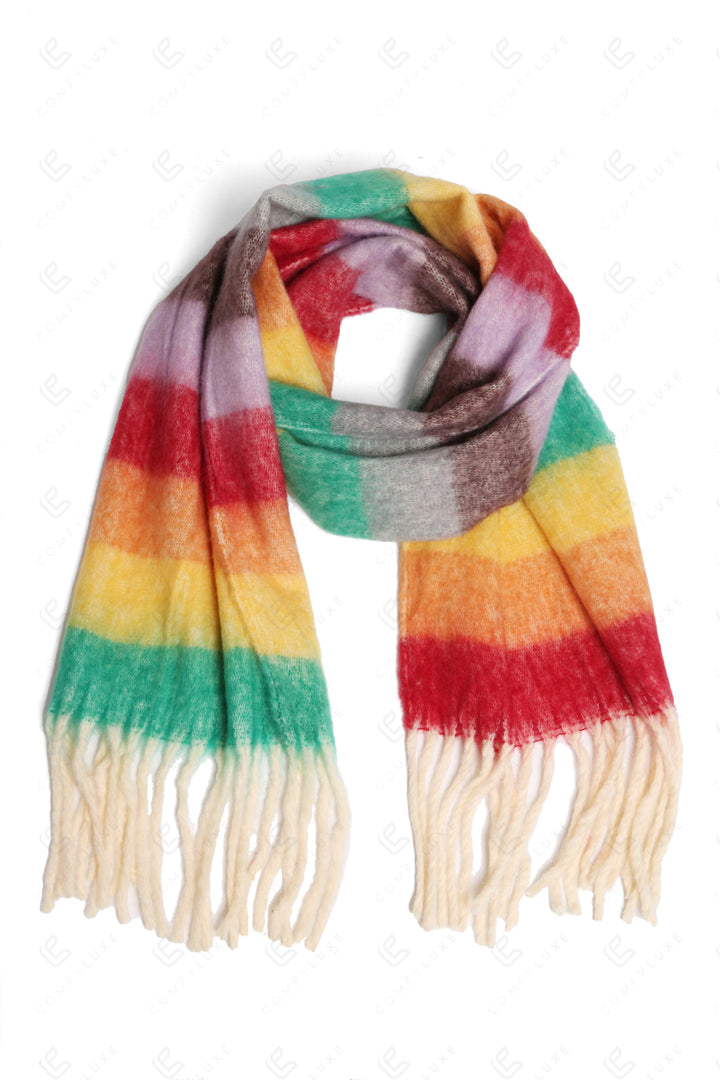 Js2413 Burgundy Scarves