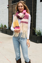Load image into Gallery viewer, STRIPED PATTERN SCARF SCARVES
